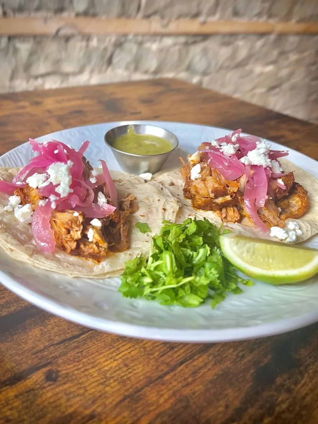 Cochinita Pibil Tacos (2 Tacos)